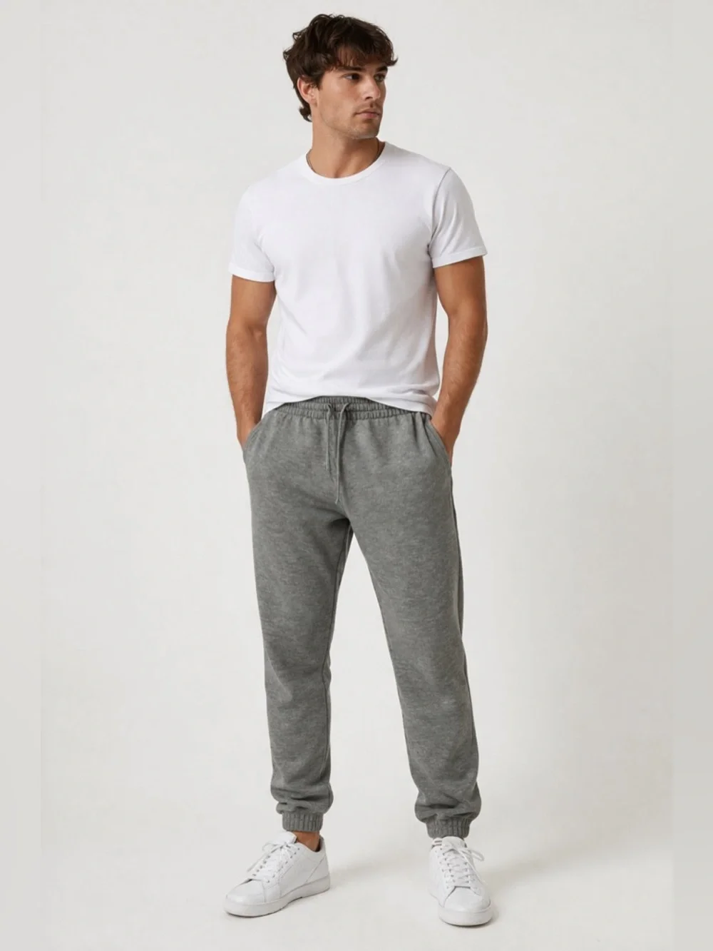 PacSun Jogger Sweatpants Charcoal Gray Cotton Blend-Men’s‎ Size M